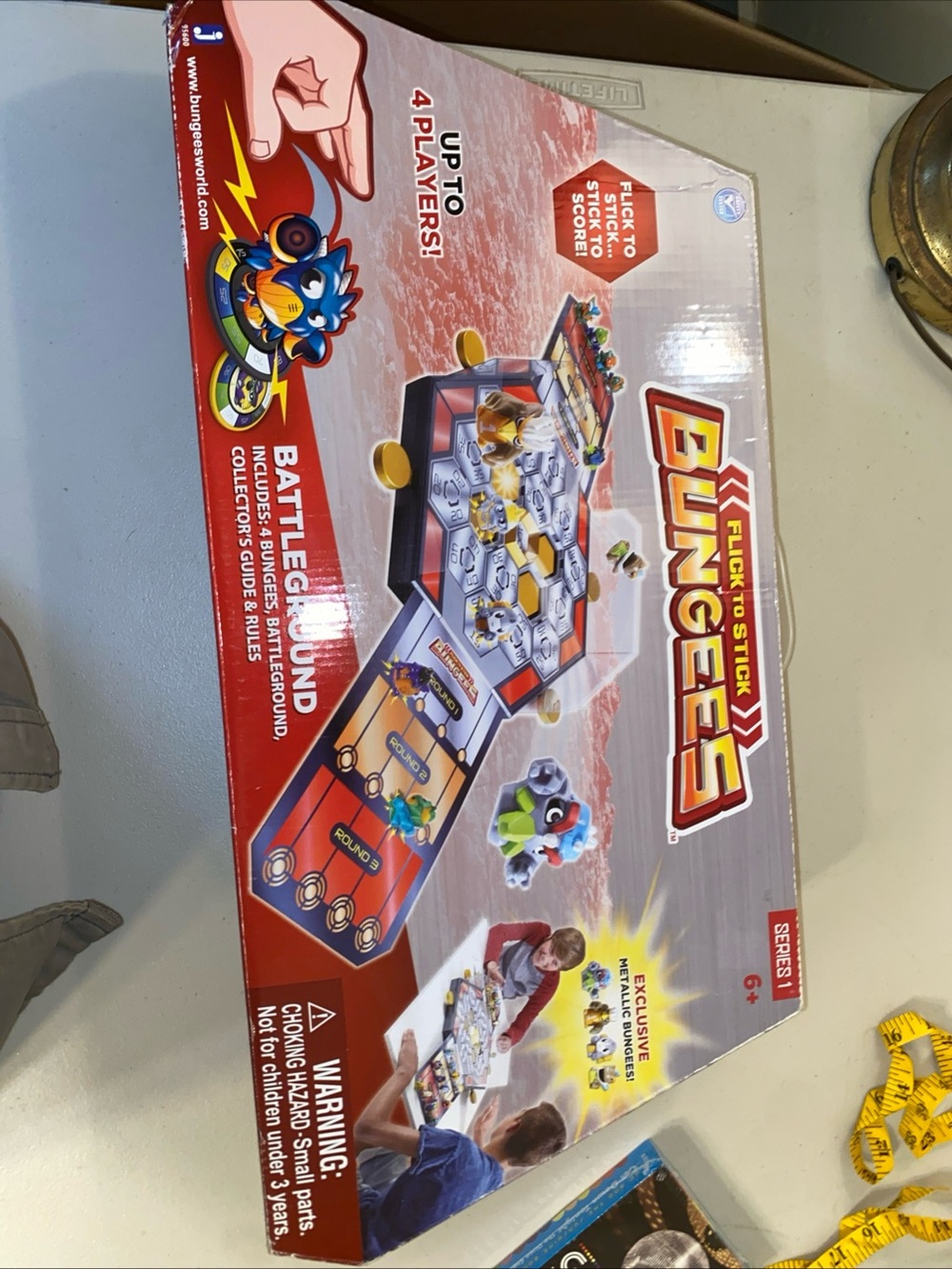 Flick-to-Stick Battleground Game - Red